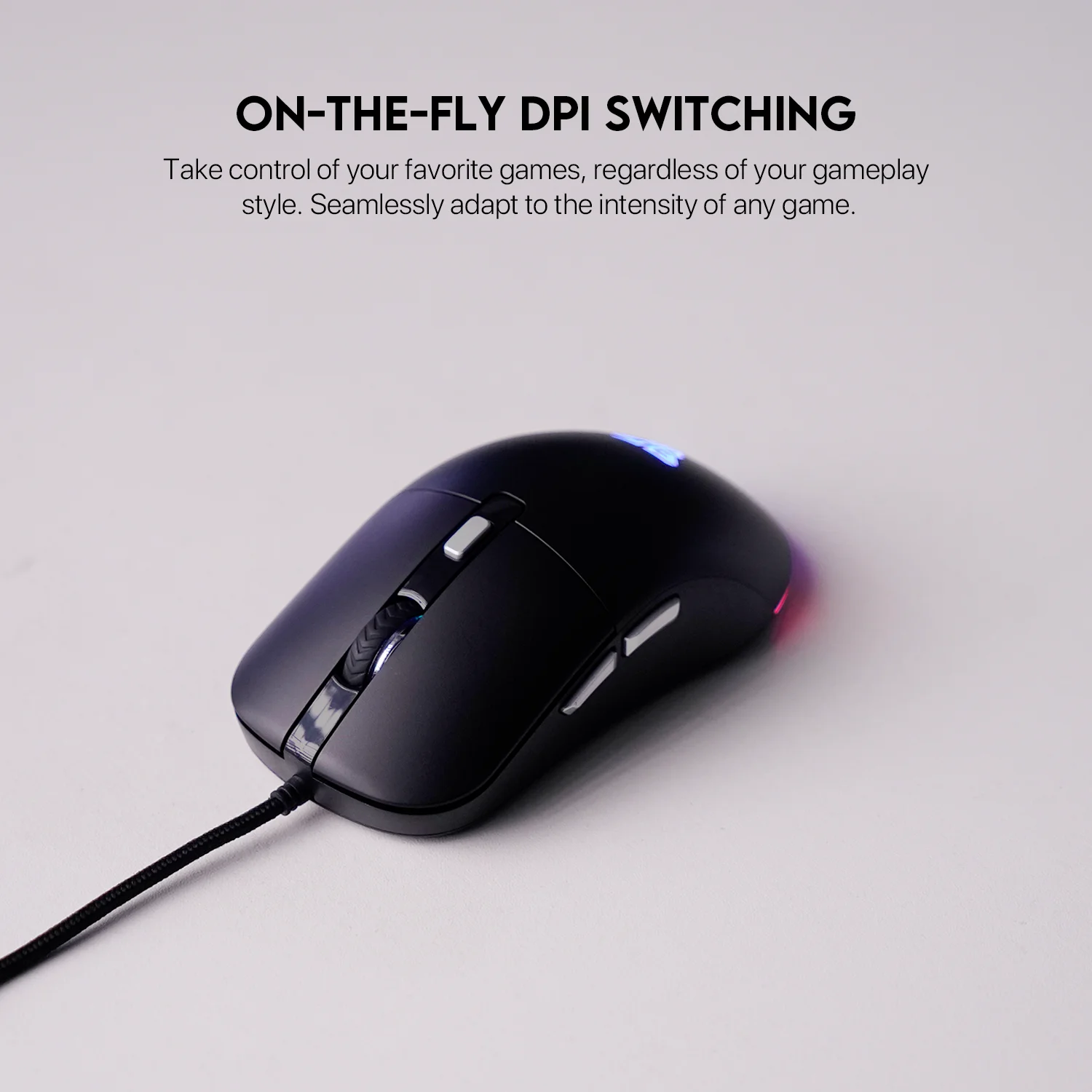 Фото FANTECH KANATA S VX9S Wired Gaming Mouse 7200DPI HUANO 10M Switch 6 Macro Button Optical Mouse Mice for PC Laptop №3