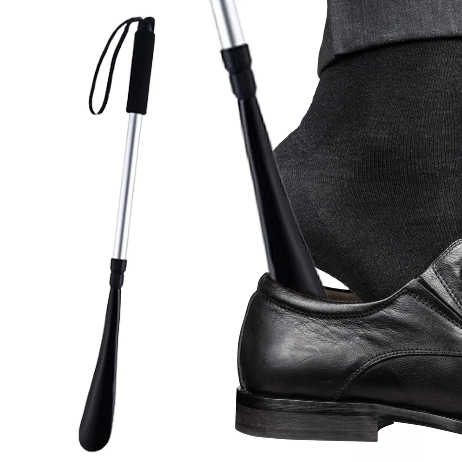 

Portable Long Shoe Horn Retractable Long Shoehorn Portable Long Shoe Horns Adjustable Length For Seniors Men Women Children
