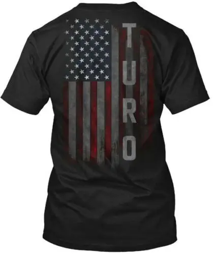 Футболка Turo Family с американским флагом Сделано в США размер от S до 5XL