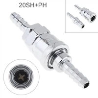 pneumatic fitting quick connector 2pcslot high pressure coupling coupler plug socket connector dual interface 20shph