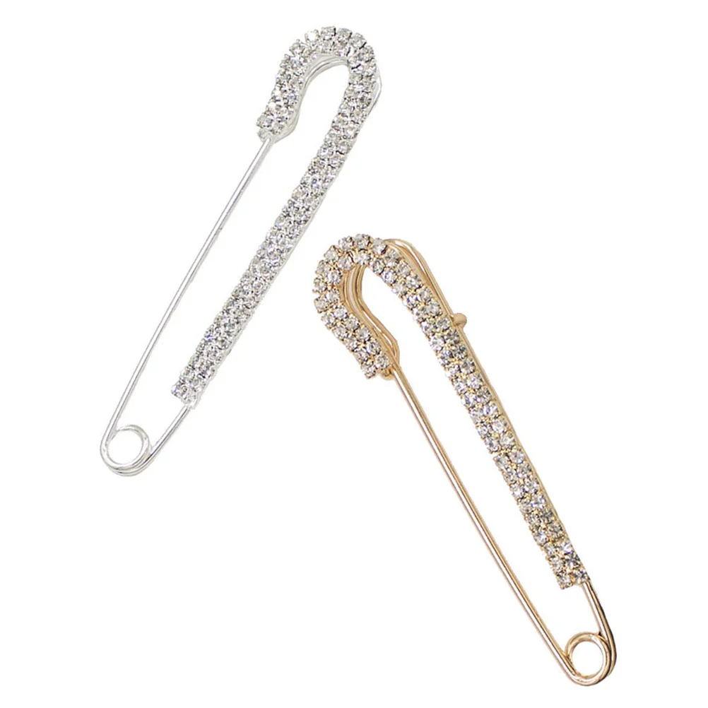 

Sweater Clips Safety Pin Shawl Women Large Brooches Brooch Diaper Blanket Chain Collar Clothes Clip Cardigan Dress Breast Fabric
