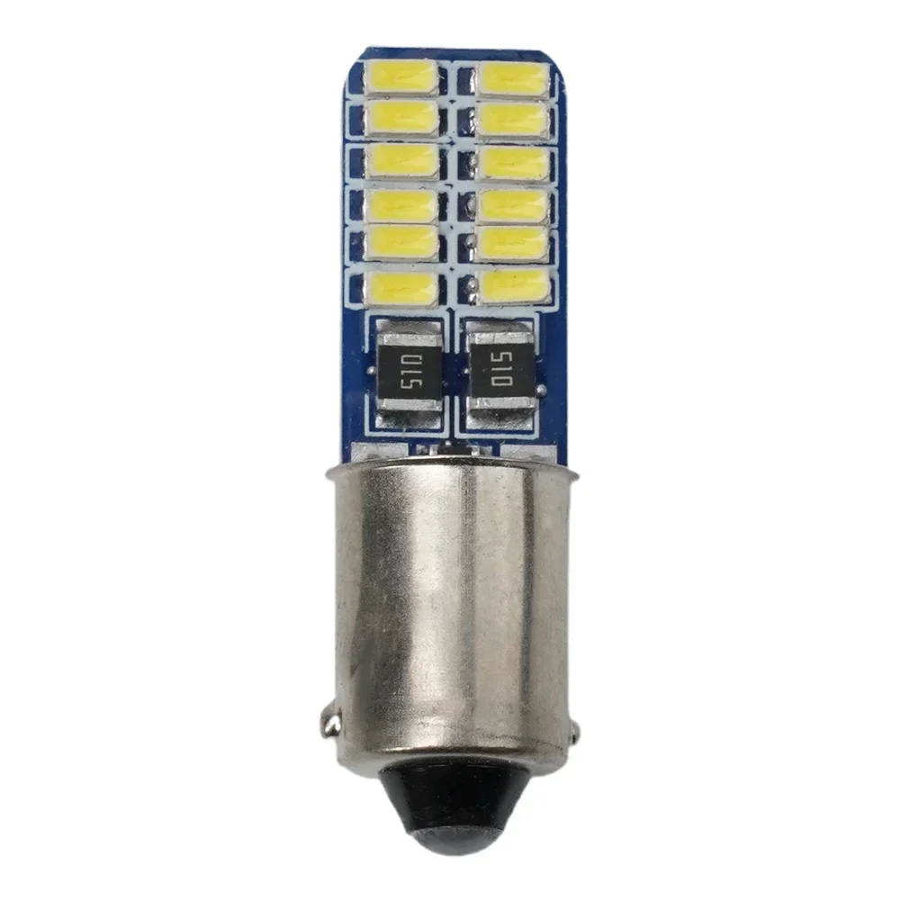 Zupełnie nowe wskaźniki deski rozdzielczej samochód 4014 Chip BA9S CANBUS światło samochodowe Ery Bright wysoka jasność 24smd wyższa moc