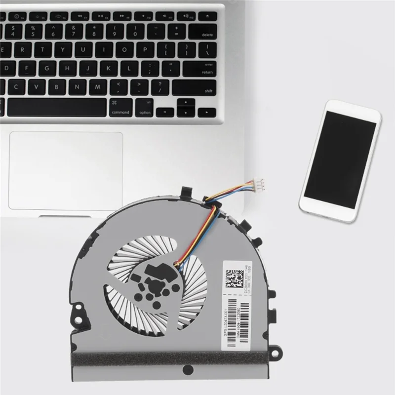 Охлаждающий вентилятор для ноутбука 15 дБ DC28000JLF0 FS470805CLOT охлаждения HP