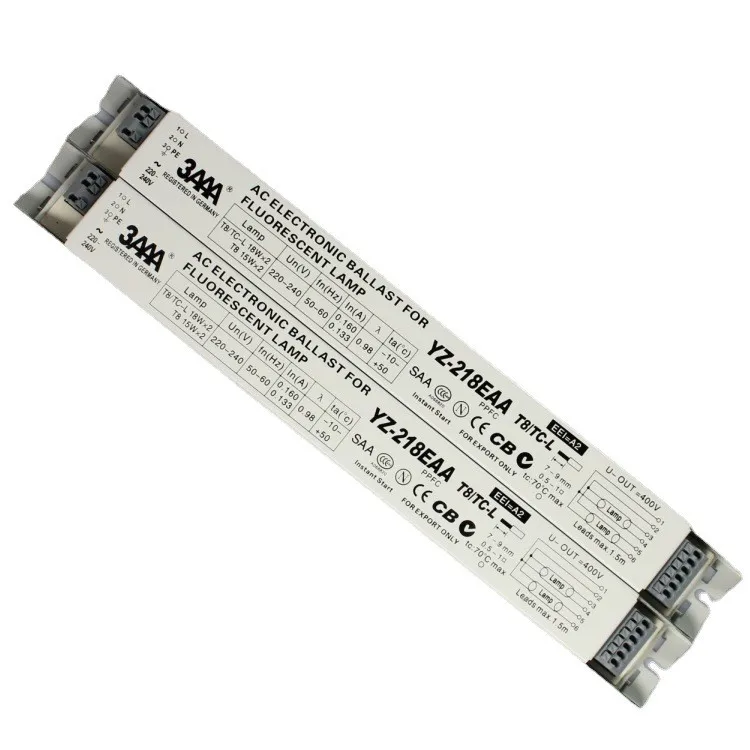 

3AAA Electronic Ballast YZ-118EAA YZ-218EAA YZ-318EAA YZ-418EAA Rectifier