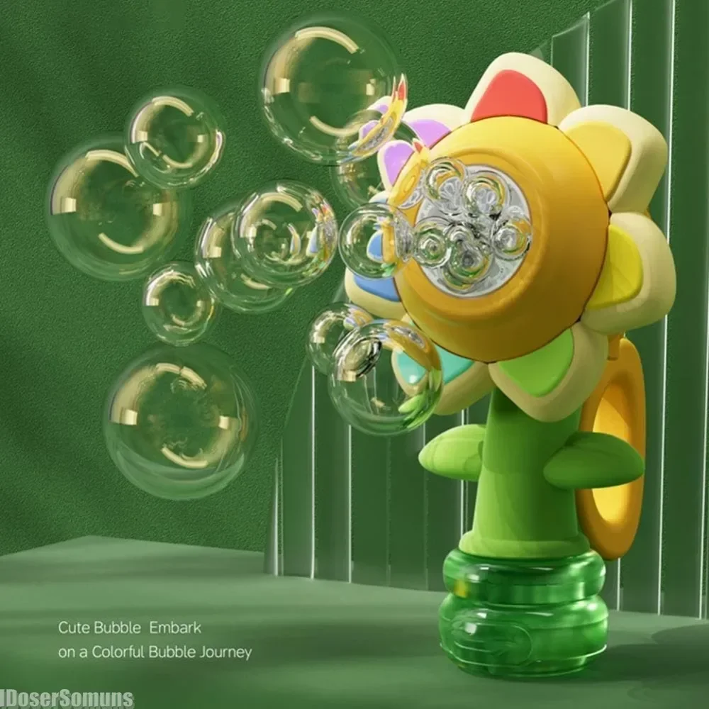 Машинка для создания пузырей подсолнуха с вращающейся головкой электрическая