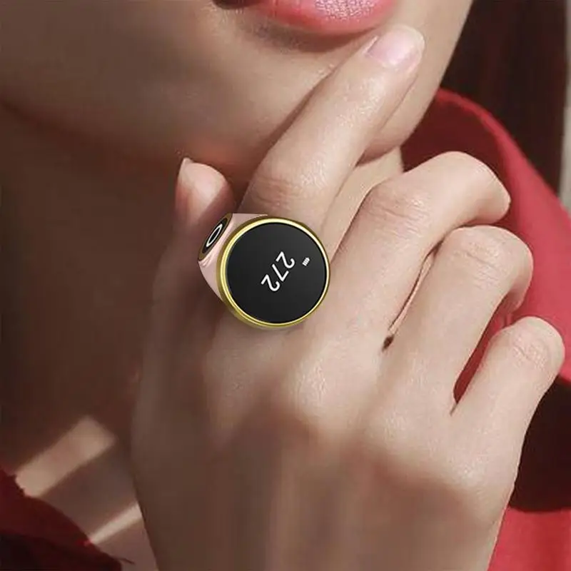 Счетчик бусин Будды портативный цифровой счетчик ручной пальцев мини-счетчик