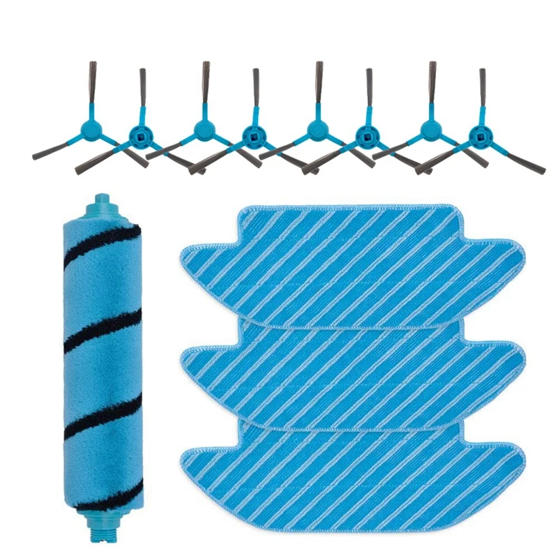 

1 Set Main Brush Side Brush Mop Pad Compatible For Cecotec Conga 4090 Vacuums Cleaner Parts Accessories