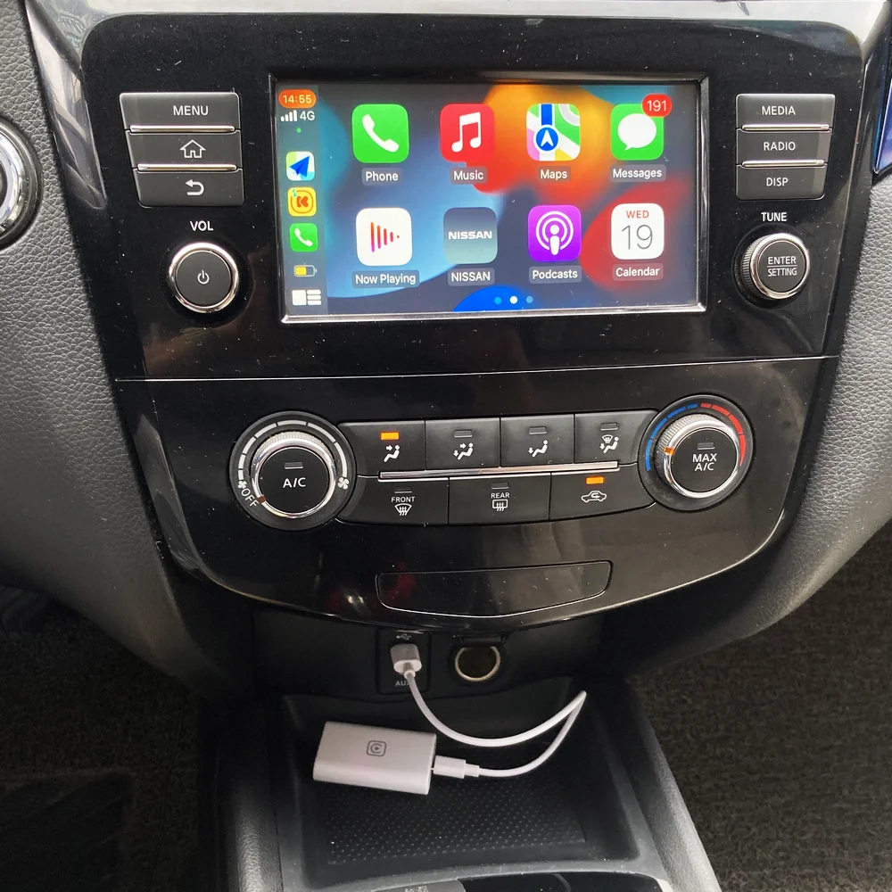 Адаптер CarPlay беспроводной 4 в 1, USB, Apple CarPlay, Android (art.: 3920bedda2c70) - 3920bedda2c70
