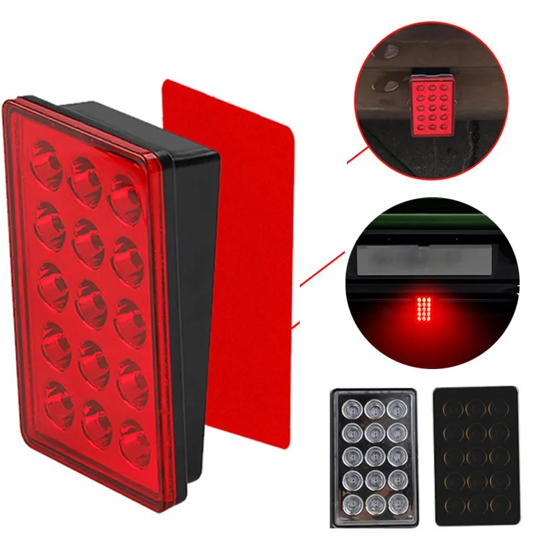 

Стоп-светильник задний светодиодный для автомобиля и мотоцикла, 5 Вт, 12 В