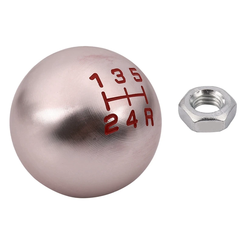 3X Автомобильная Cnc алюминиевая 5-скоростная Jdm сферическая ручка переключения