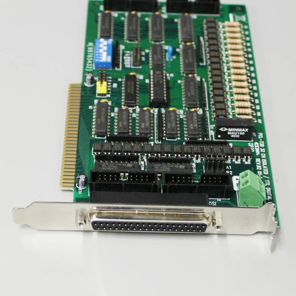 32-канальная Изолированная цифровая карта ввода/вывода для Advantech PCL-730 REV.B2