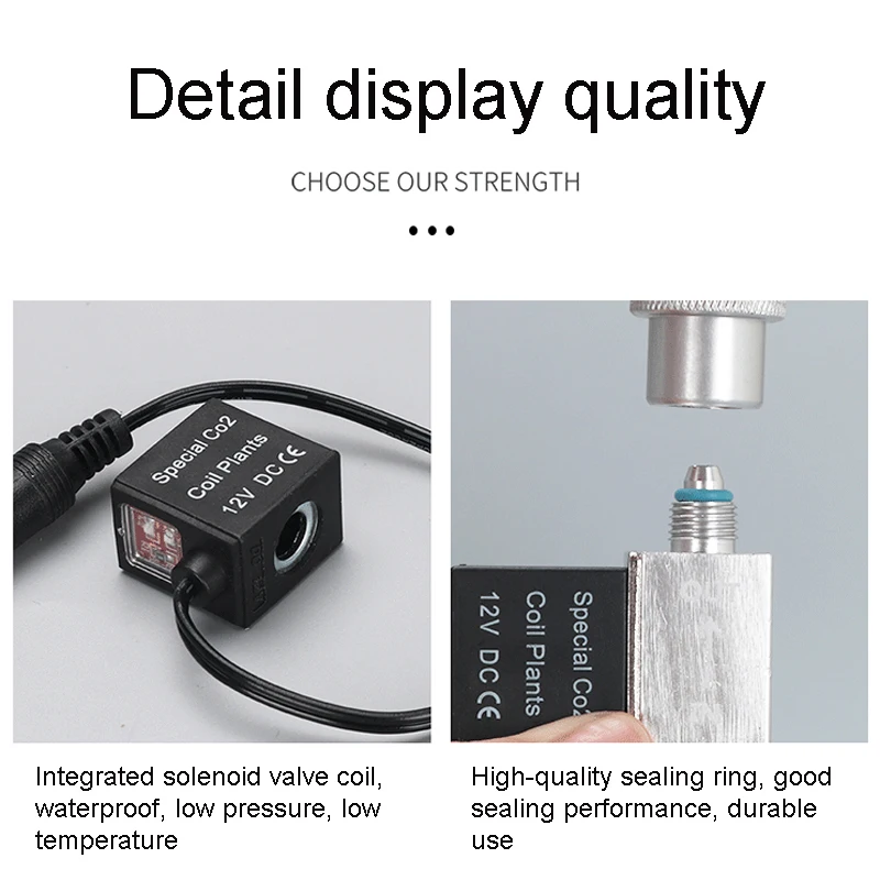 Дешево Электромагнитный клапан для аквариума, регулятор низкой температуры CO2, система для аквариума, аквариума, Электрический магнитный клапан, 12...