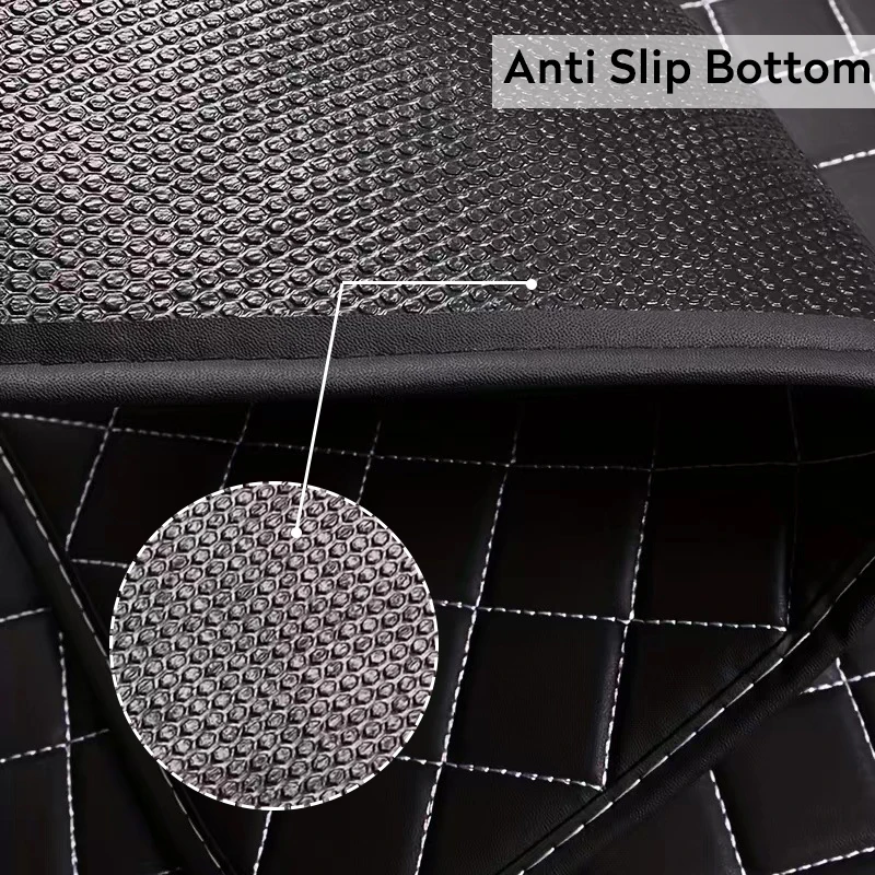 5 шт./компл. автомобильные коврики универсальный водонепроницаемый кожаный