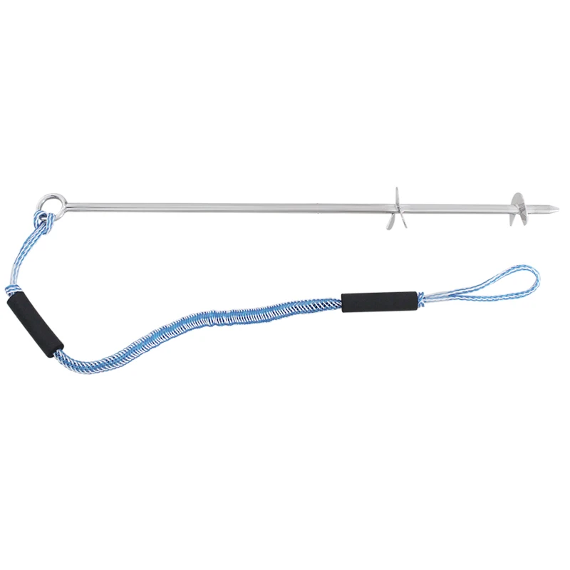 Yanyu Пескоструйный якорь для пляжа и пескоструйной решетки 316 винтовой анкер из