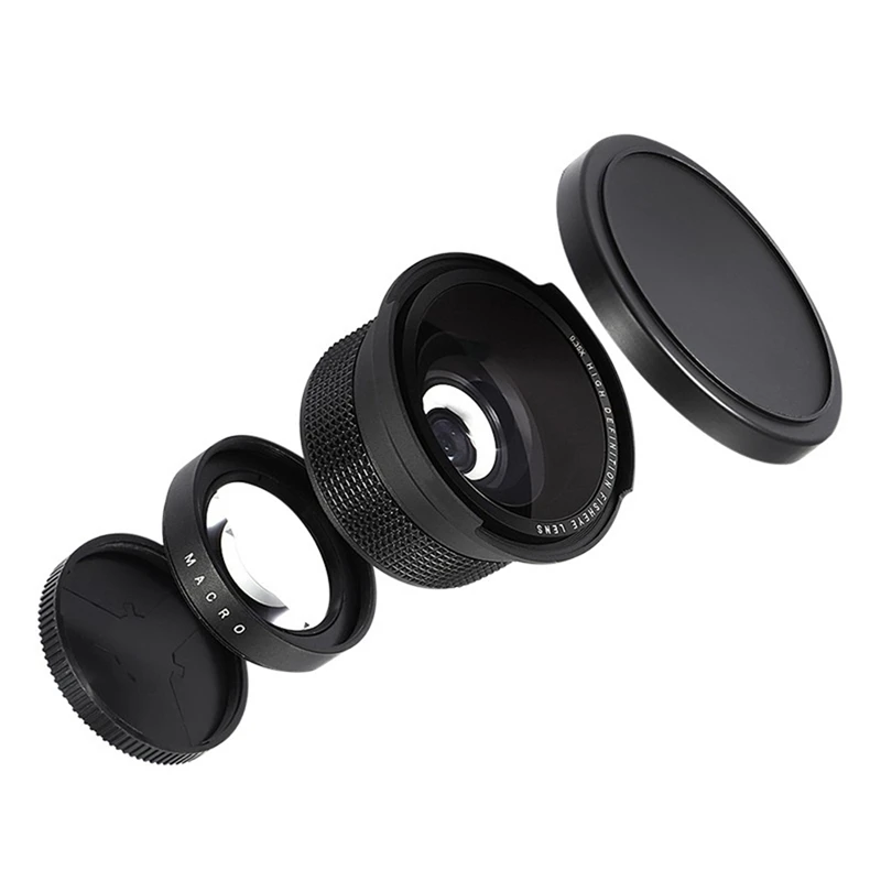 

58MM Super Wide-Angle Fisheye Lens 67MM Front End Diameter 0.35 Times SLR Lens For Canon Nikon Sony Digital Camera