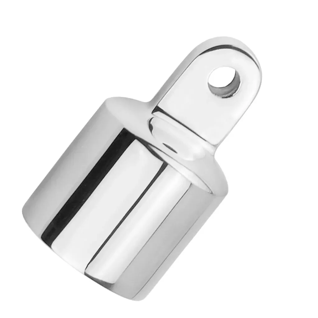 

Stainless Steel Marine 316 Polished Bimini Top Fittings Eye End Cap Fit 1''