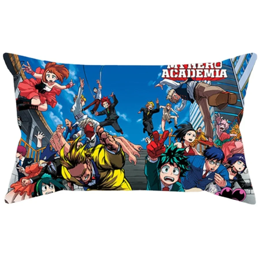 Наволочка с принтом Моя геройская Академия 50x30 см |