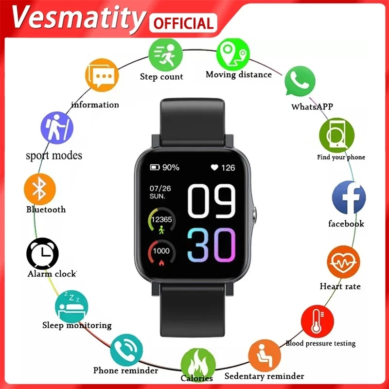 

100% Оригинальные Смарт-часы для спорта мужские часы GPS-навигация подключенные через приложение Часы Bluetooth мужские женские фитнес-часы