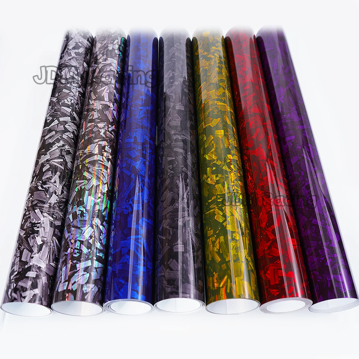 50 см * 300 глянцевая виниловая пленка из черного золота серебристого и красного