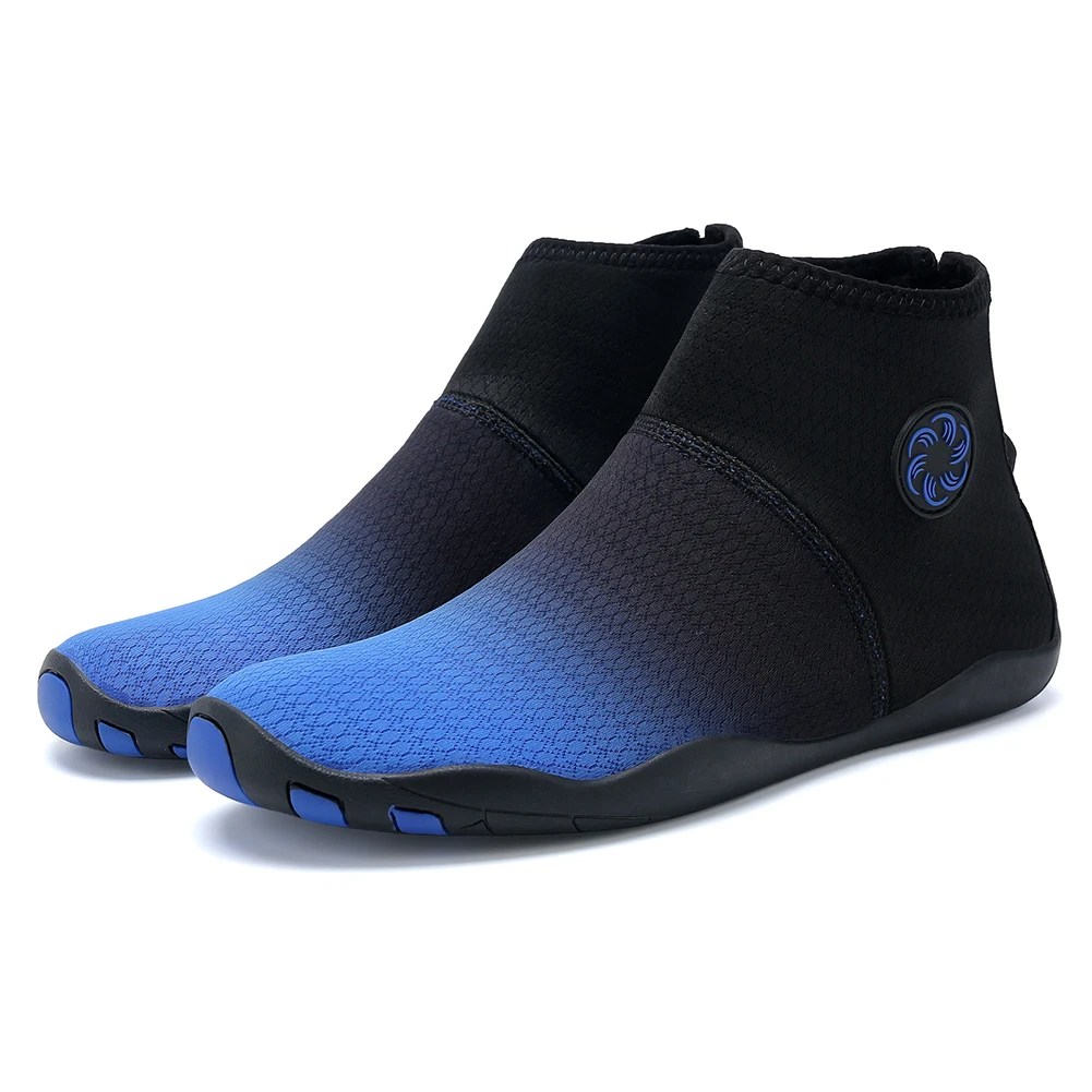 

High top Aqua Shoes Barefoot Swimming Water Shoes Women Upstream Boots Breathable Sport Shoes Sneakers For Fitness Hiking 37-46