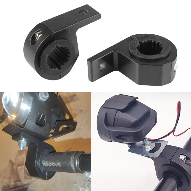 Newest Motorcycle LED Headlight Clamps Brackets Tube Clamp Mount Kit For Motorcycle Spotlights Fog Light Mount Moto Accessories