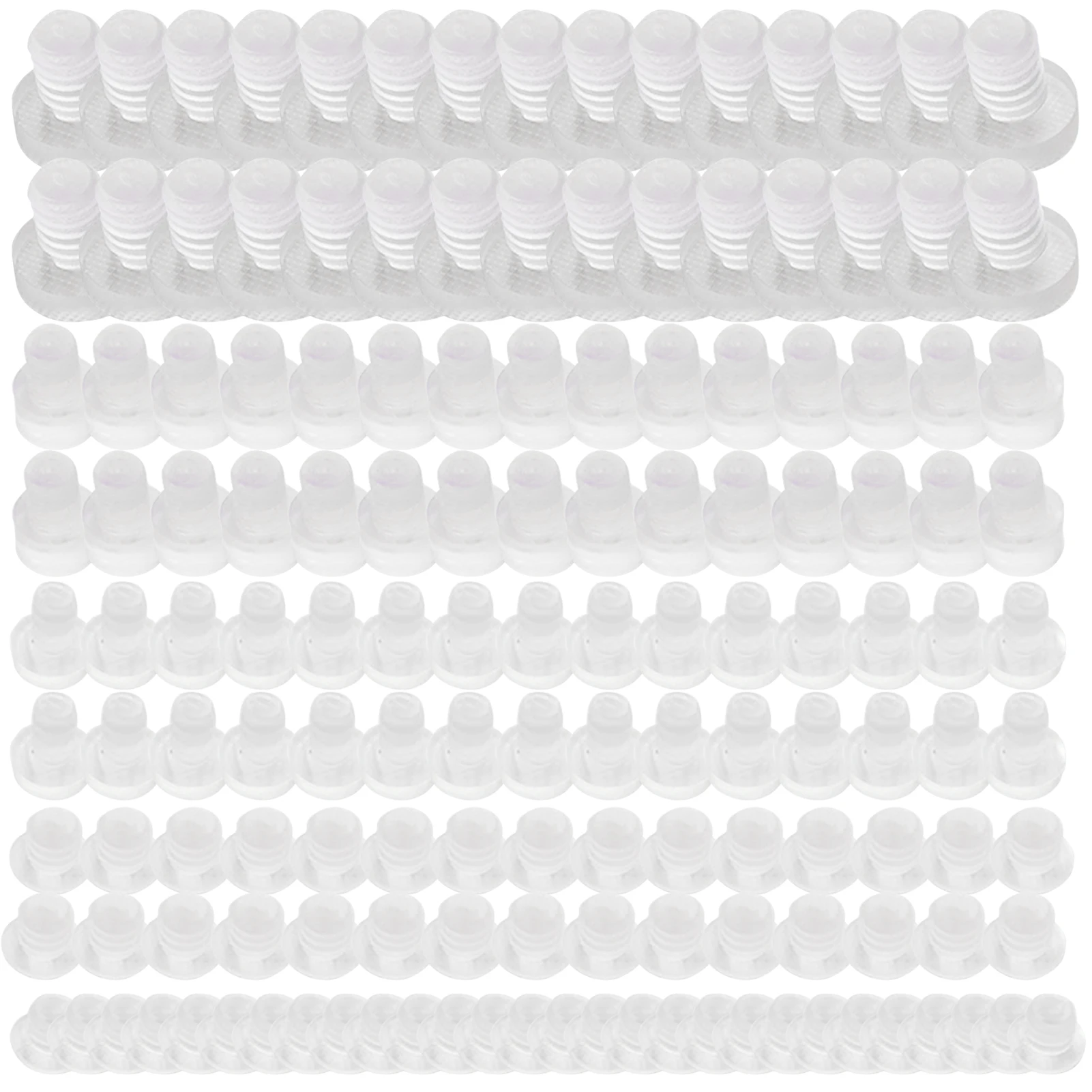 

150 шт. 5 размеров, стеклянные столешницы, мягкие мебельные прокладки, встроенные прозрачные разделители из ПВХ для внутреннего дворика, аксе...