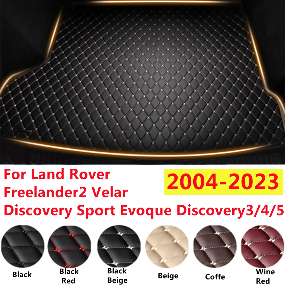 

SJ автомобильные коврики для багажника Land Rover Discovery Sport Evoque Freelander2 Discovery3/4 Velar (2004-2023 года), коврики для багажника