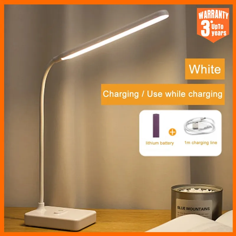 

Xiaomi USB Charging LED Desk Lamps Eye Protection Dimmable Reading Light for Student Study Touch Switch Foldable LED Table Lamp
