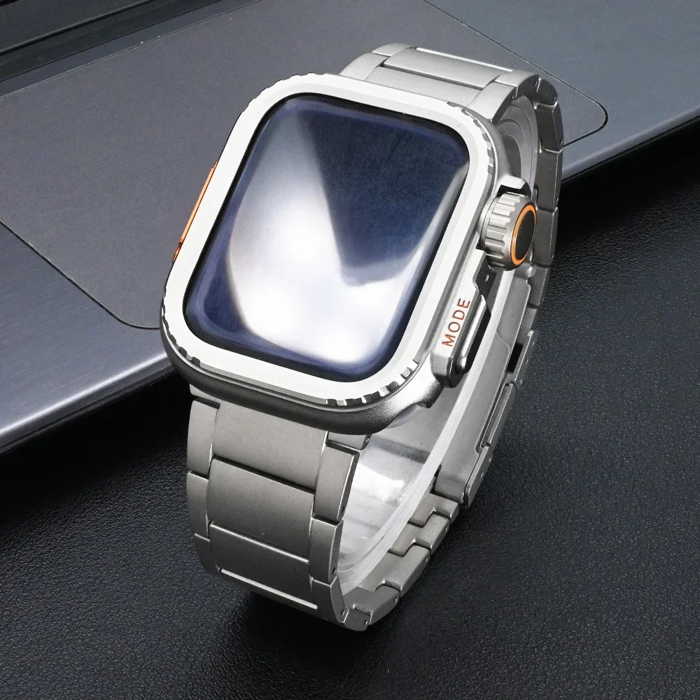 Мужской титановый ремешок для Apple Watch