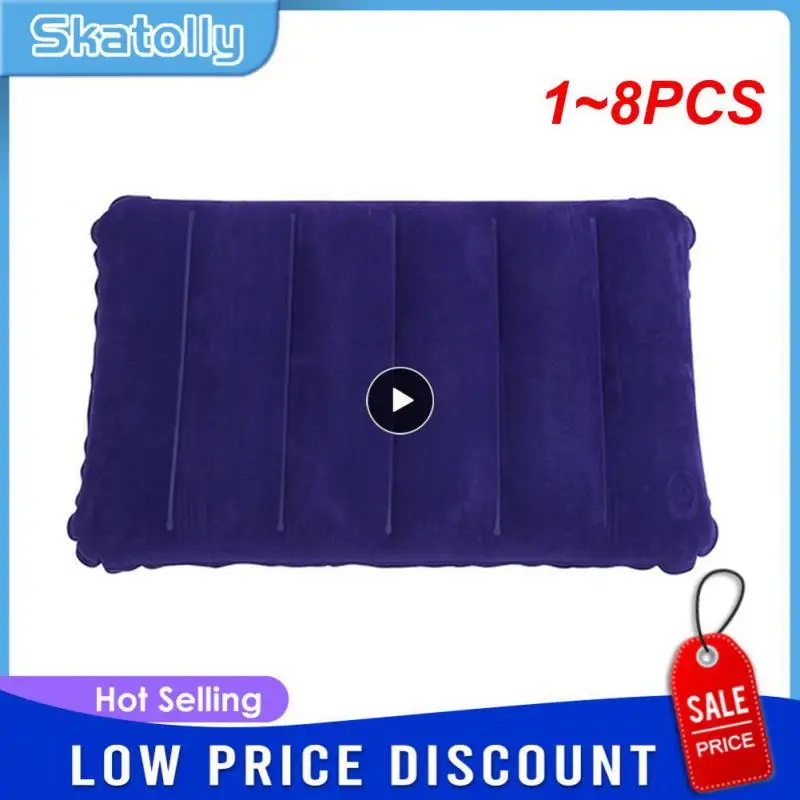 

1 ~ 8 шт. надувная подушка для сна, удобная Сверхлегкая Складная безопасная мягкая шея