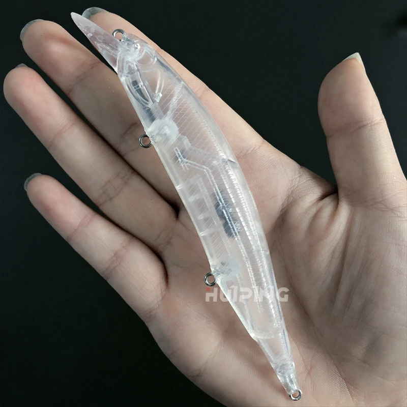 

5 шт. Неокрашенная приманка в виде гольяна 135 мм, 14,5 г, Плавающий Гольян, пустой корпус, приманка для соленой воды, окуня, форели, воблер, пласти...