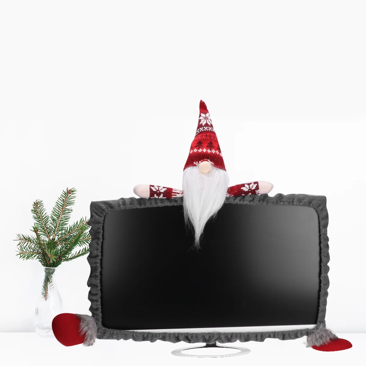 

1Pc Christmas Computer Christmas Office Decor Christmas Table Decoration Gnome Christmas Ornaments