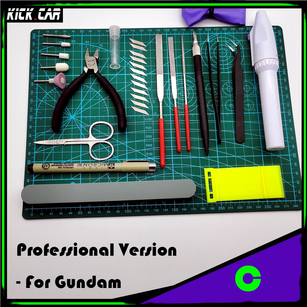For Tamiya Minigt Tomica Cars Toys Hobby Craft Pliers Cutting Mat Assemble Repairing Fixing