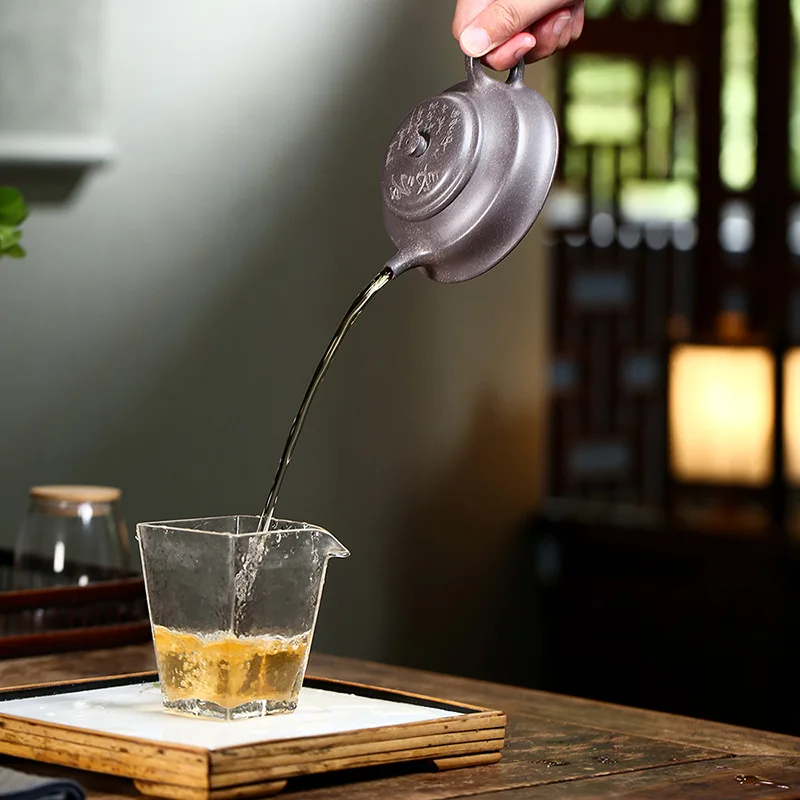 Высокое качество Исин ручной работы глиняный чайник чайный сервиз бытовой эскиз