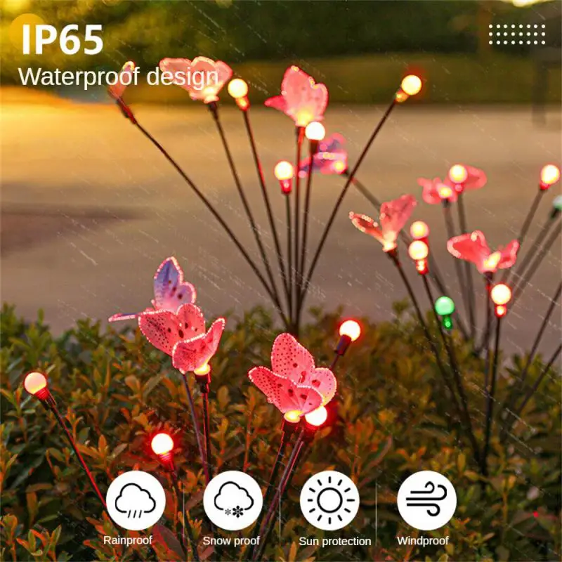 

Waterproof Atmosphere Light Solar Energy Solar Light Elegant Firefly Lights Innovative Villa Decorative Lights Outdoor Light