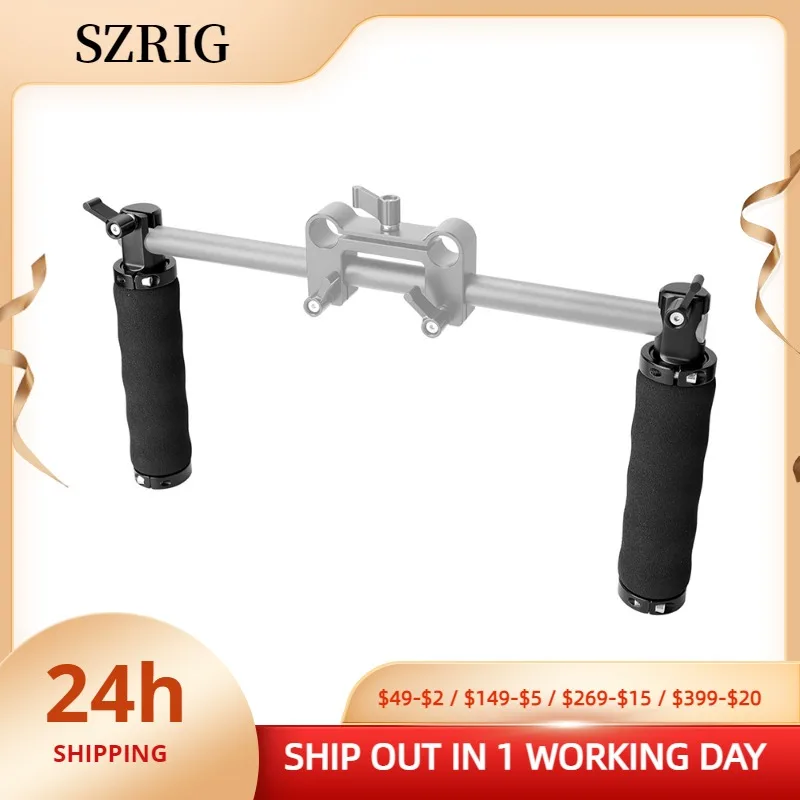 Ссветильник Кая губчатая ручка SZRIG с зажимом подходит для цифровых зеркальных