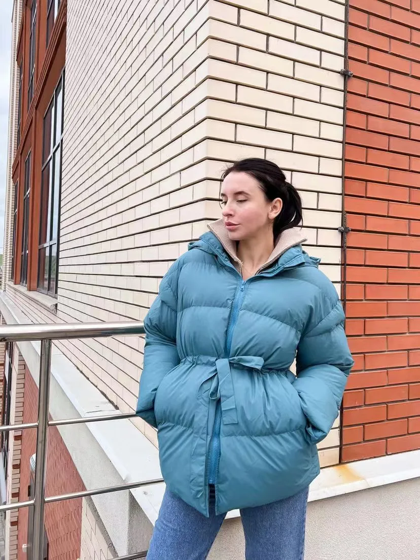 2022 Women Winter Jacket coat Stylish Thick Warm fluff Parka Female water proof outerware coat New Hot
