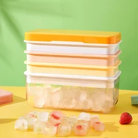 ice mould with lid plastic 32 grid ice trayhome kitchen bar accessories creative diy square ice cube mold refrigerator ice box