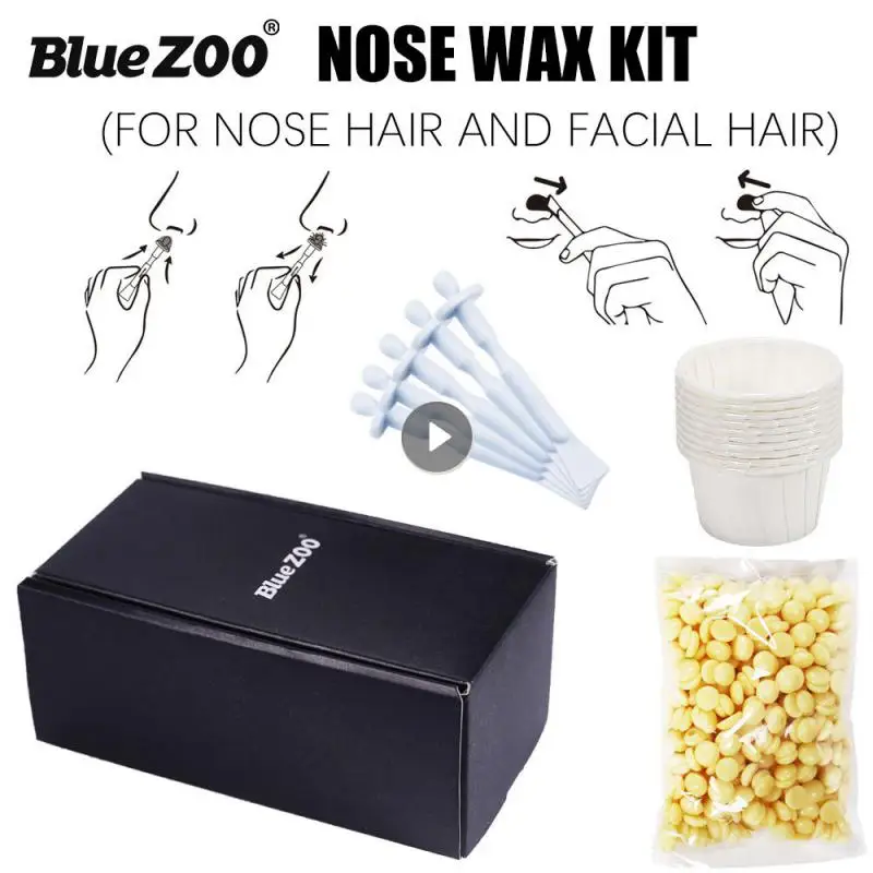 

Small Capacity Effective Nose Hair Removal Small Capacity Wax Beads Portable Innovative Solid Depilatory Wax Beads Professional