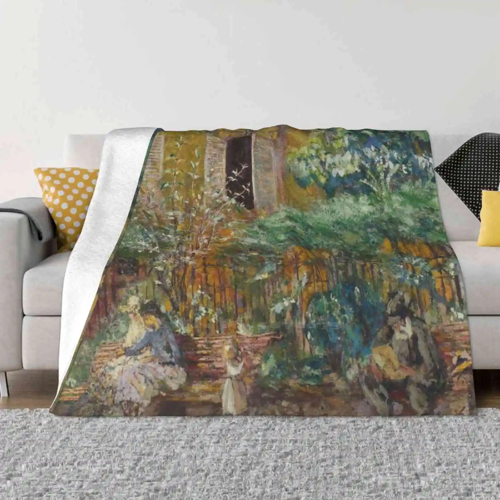 

Теплое фланелевое одеяло Le Square/Édouard vuтребуется креативный дизайн, комфортное одеяло, французское Парижское одеяло