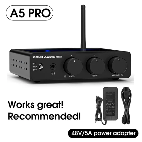 Douk Audio A5 PRO Bluetooth усилитель