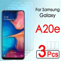 3pcs a20e protective glass on for samsung galaxy a 20e a20 e e20 glass on glaxay a20e screen protector armor tempered glas film