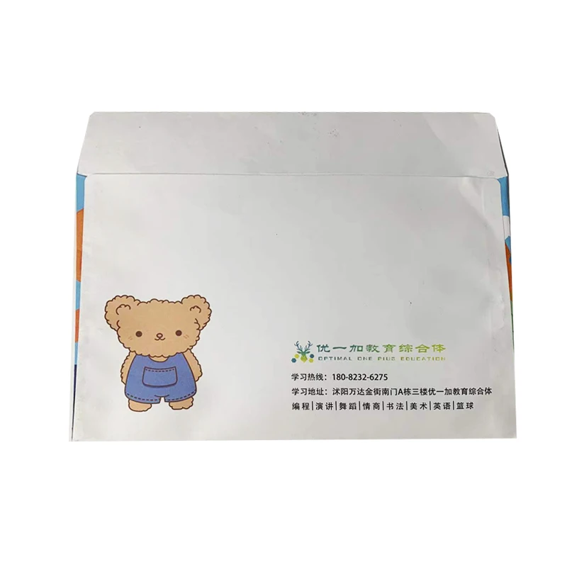 

Hot Sale Manufacturer Custom Order Logo Gift Card Paper Envelope