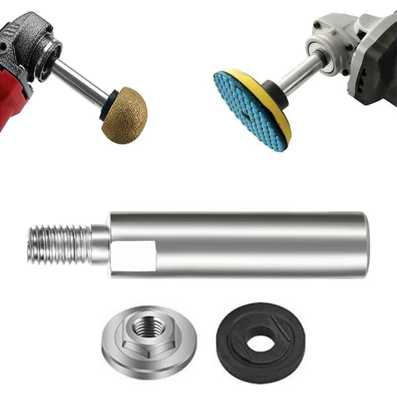 

Angle Grinder Extension Connecting Rod,80Mm M10 Threaded Extension Shaft,For Model 100 Angle Grinder,With Upper Platen