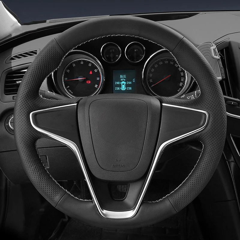 

Кожаная оплетка из микрофибры для Buick Regal Opel Insignia 2014 2015, аксессуары для интерьера автомобиля