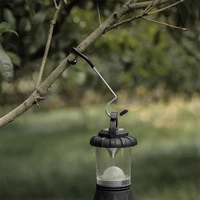 metal pole hooks universal camping outdoor picnic lantern illumination hanging