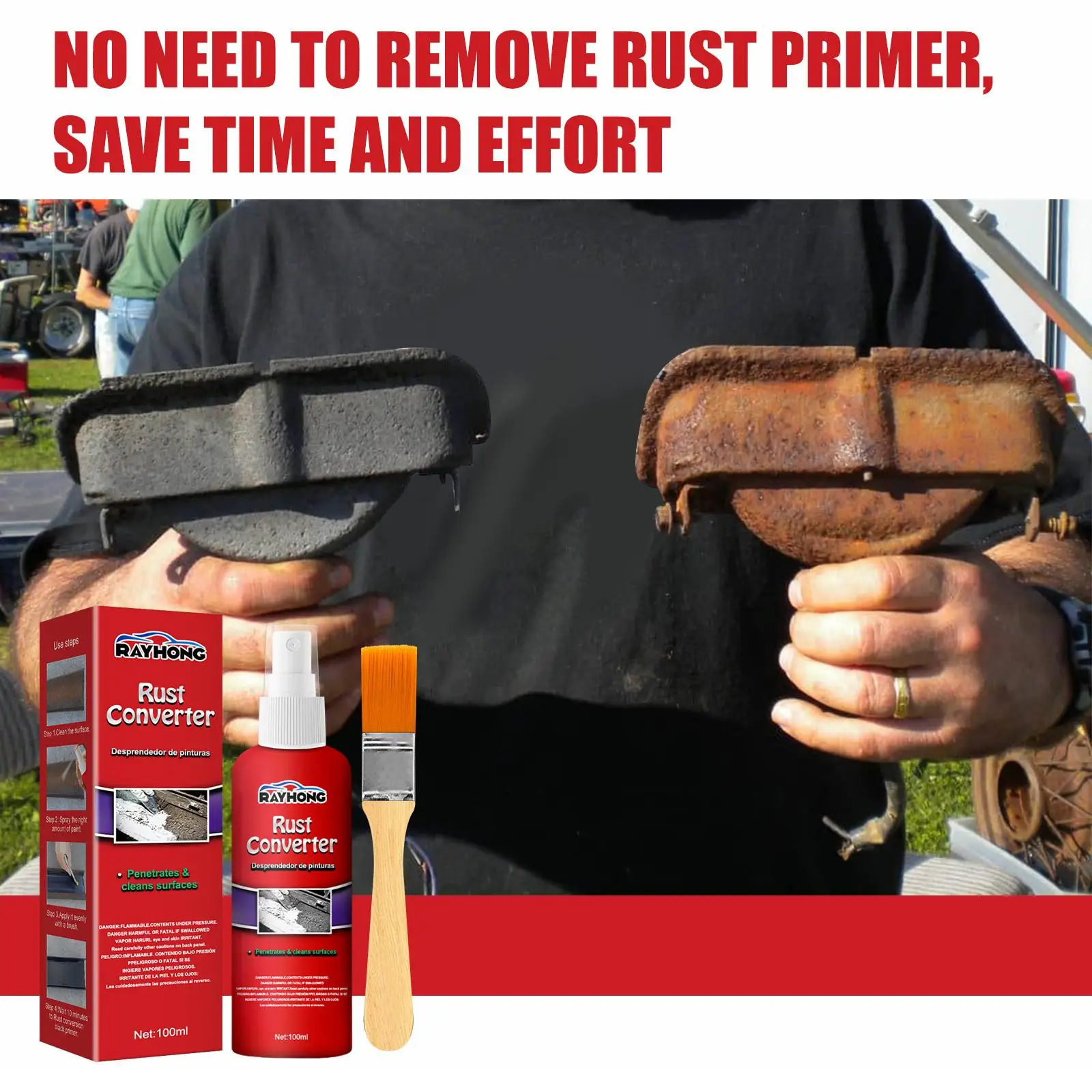 

Ингибитор ржавчины, инструмент для удаления ржавчины и удаления ржавчины