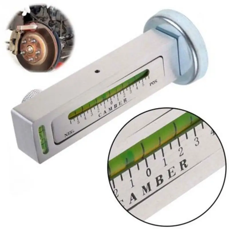 

Car Four Wheel Alignment Magnetic Level Ruler Double Blisters Camber Angle Adjustment Auxiliary Car Repair Tool Car Accessories