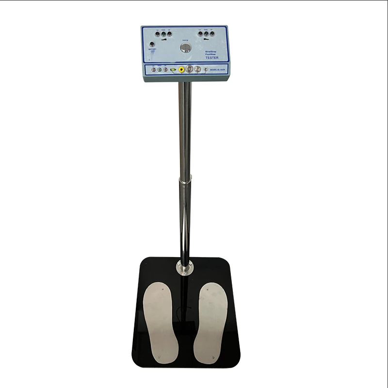

SL-032 Dual Footwear/Wrist strap tester 3-state touch foot tester