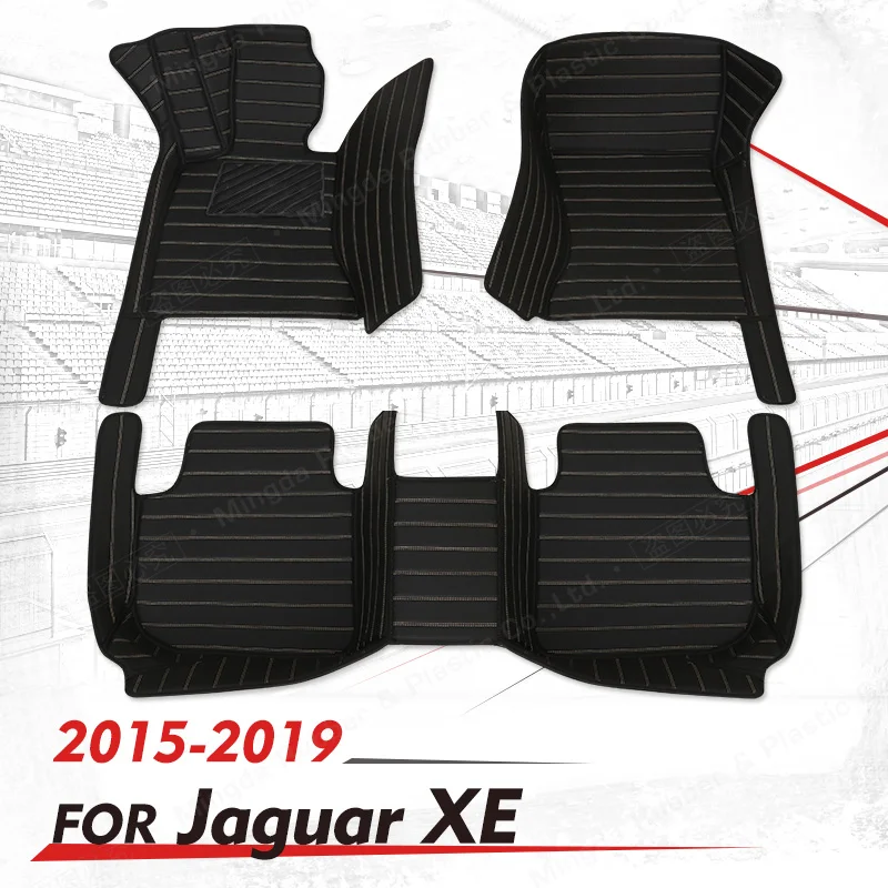 

Автомобильные напольные коврики на заказ для Jaguar XE 2015, 2016, 2017, 2018, 2019, автомобильные накладки на стопы, аксессуары для интерьера
